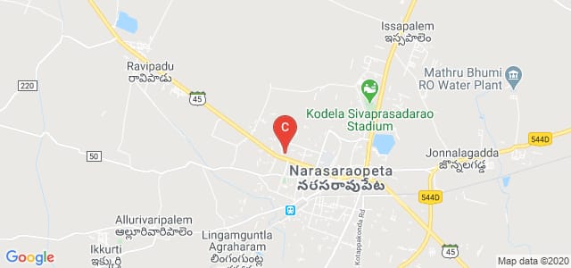 P N C & K R College Of Nursing, Palnadu Road, Kakatiya Nagar, Reddy Nagar, Narasaraopet, Andhra Pradesh, India
