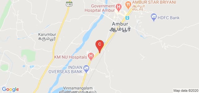 KAR Polytechnic College, NH 46, Ambur Plantation R.F., Ambur, Tamil Nadu, India