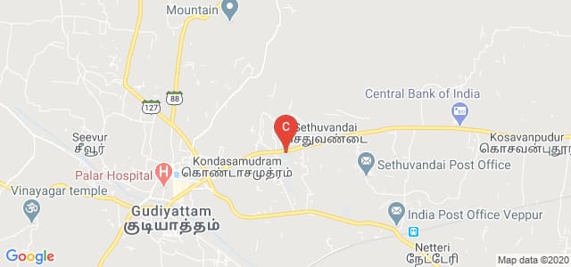 Rajagopal Polytechnic College, State Highway 59, Gandhi Nagar, Gudiyattam, Tamil Nadu, India