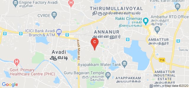 Chennai National Arts and Science College, Tonakela Camp Road, Near St. Peter's, University Campus, Avadi, Tamil Nadu, India