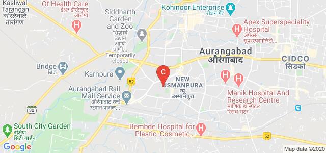 Government College Of Engineering, Aurangabad, Doctor Bhapkar Marg, Rachanakar Colony, New Usmanpura, Aurangabad, Maharashtra, India