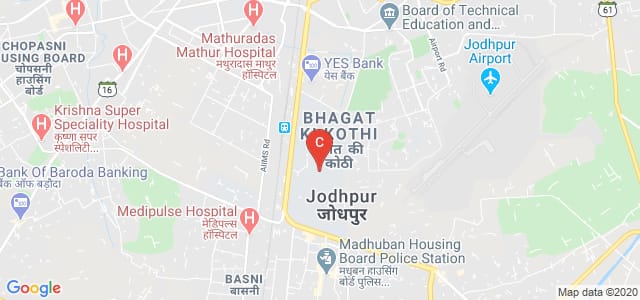 Jai Narain Vyas University, Air Force Area, Jodhpur, Rajasthan, India