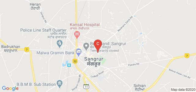 Akal Degree College For Women, Shari Nagan Baba Ji Road, Military Cantonement, Sangrur, Punjab, India