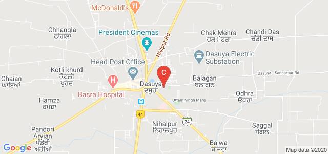 Jagdish Chandra D.A.V. College, Keharvali, Dasuya, Punjab, India