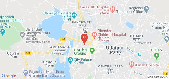 Rabindra Nath Tagore Medical College, Court Chowk, City's Prime Health Care Area, Udaipur, Rajasthan, India