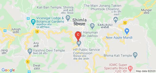 IGMC Shimla, Lakkar Bazar, Shimla, Himachal Pradesh, India