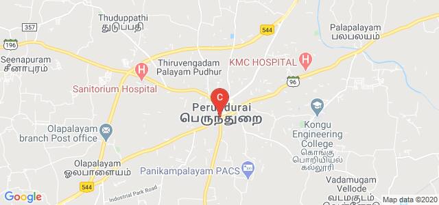 Kongu Engineering College, Kumaran Nagar, Perundurai, Erode, Tamil Nadu, India