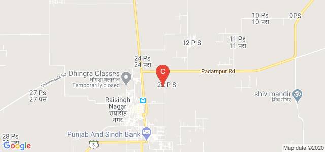 Shakuntlam PG College, Raisingh Nagar, Sri Ganganagar, Rajasthan, India