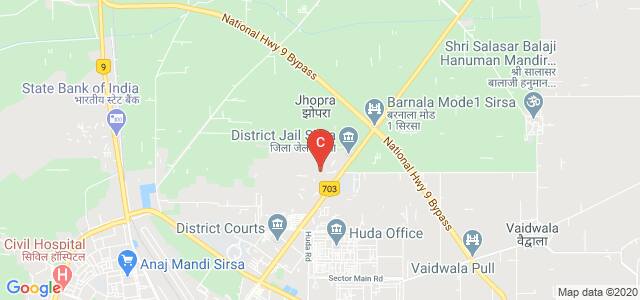 Jan Nayak Ch.Devi Lal Vidyapeeth, Barnala Road, Housing Board Colony, Sirsa, Haryana, India