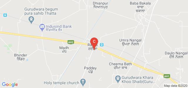 Shaheed Darshan Singh Pheruman Memorial College For Women, Rayya, Amritsar, Punjab, India