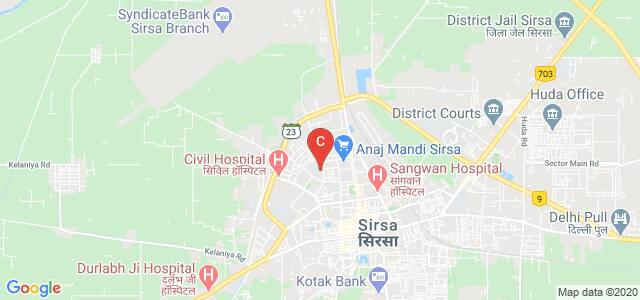 CMK National P.G Girls College, B Block, Sirsa, Haryana, India