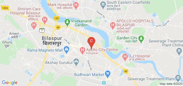 D.P. VIPRA COLLEGE, Old High Court Road, Tikapara Colony, Bilaspur, Chhattisgarh, India