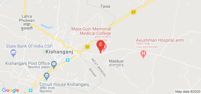 Mata Gujari Memorial Medical College and Lions Seva Kendra Hospital, Purab Palli Road, Kishanganj, Bihar, India
