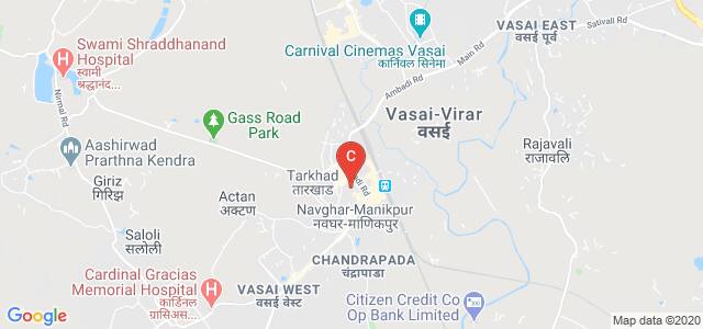Vasai Road, Sai Nagar, Vasai West, Navghar-Manikpur, Palghar, Maharashtra 401202, India