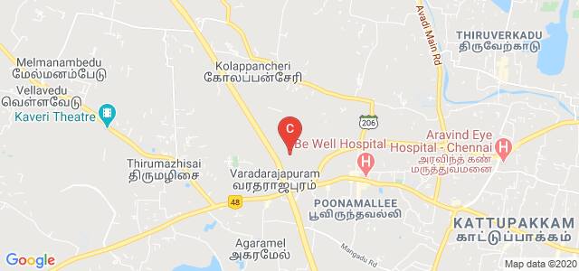 Sree Sastha Institute of Engineering and Technology, Chennai, Tamil Nadu, India