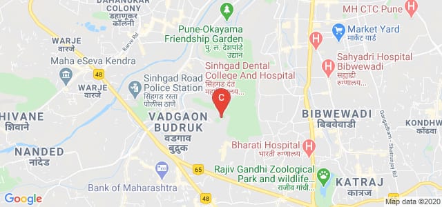Sinhgad Dental College And Hospital, Sinhgad Road, Vadgaon Budruk, Pune, Maharashtra, India