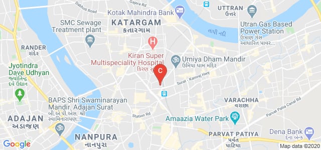 Shree J D Gabani Commerce & Shree Swami Atmanand Saraswati College of Management, Suryapur Gate, Varachha, Surat, Gujarat, India