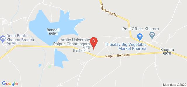 Amity University Chhattisgarh, Raipur, Kharora, Chhattisgarh, India