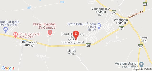 Parul Institute Of Pharmacy And Research, Waghodia, Gujarat, India