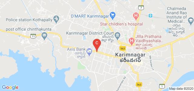 Sree Chaitanya Degree & PG College, Vemulawada Road, Ramnagar, Karimnagar, Telangana, India