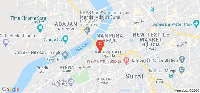 Vanita Vishram Women's College of Commerce, Gaurav Path, Athwa Gate, Surat, Gujarat, India