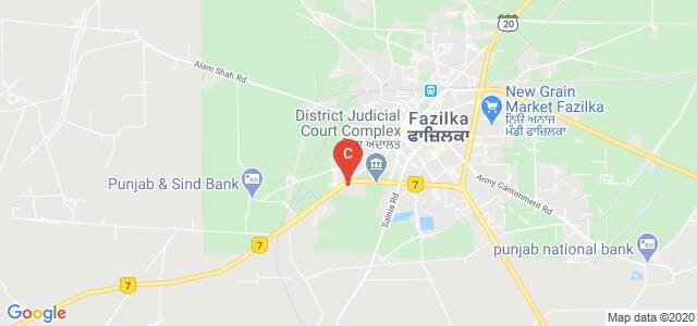M.R. Govt. College Fazilka, Mahavir Colony, Fazilka, Punjab, India