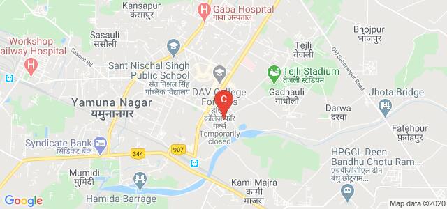 Guru Nanak Khalsa College, East Bhatia Nagar, Yamuna Nagar, Haryana, India