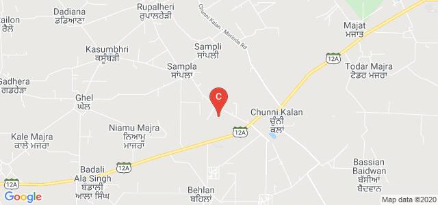 University College Chunni Kalan, Fatehgarh Sahib, Punjab, India