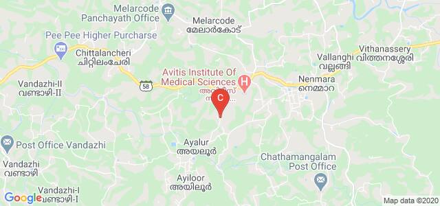 NSS College - Thalavettampara Road, Thalavettampara, Nemmara, Kerala, India
