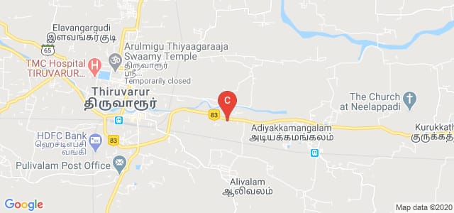 Thiru.Vi.Ka Govt.Arts college., Coimbatore Nagapattinam Highway, Kidaramkondan, Thiruvarur, Tamil Nadu, India