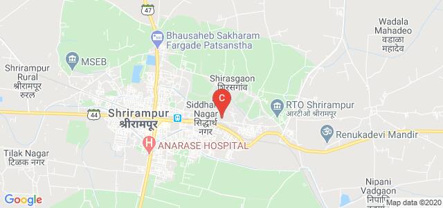 R. B. NARAYANRAO BORAWAKE COLLEGE,Chemistry Department, Shrirampur, Maharashtra, India