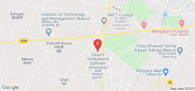 Subharti Dental College, Meerut Bypass Road, Meerut, Uttar Pradesh, India