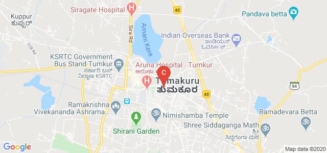 Government first grade college, Bengaluru - Honnavar Road, 7th Cross, Opp. Vigneshwara Comforts Hotel, Ward No. 18, Ashok Nagar, Tumakuru, Karnataka, India