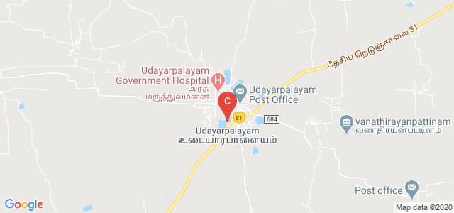 Udayarpalayam, Ariyalur, Tamil Nadu 621804, India