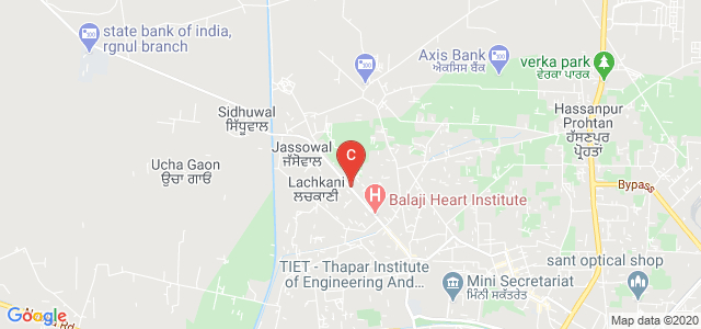 Thapar School of Liberal Arts & Sciences, Bhadson Road, Patiala, Punjab, India