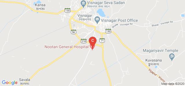 Sankalchand Patel University, Visnagar - Saduthala - Kamana - Udalpur Road, SPCE Campus, Visnagar, Gujarat, India