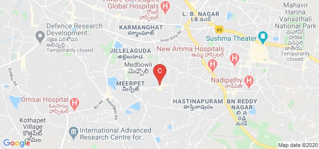 Teegala Krishna Reddy College of Pharmacy, RN Reddy Colony, Hyderabad, Telangana, India