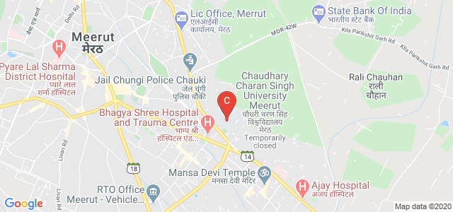 Chaudhary Charan Singh University, University Main Road, Chaudhary Charan Singh University, Ramgarhi, Meerut, Uttar Pradesh, India