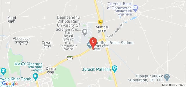 Deenbandhu Chhotu Ram University Of Science And Technology, Murthal, Haryana, India