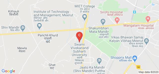 Swami Vivekanand Subharti University, Meerut Bypass Road, Meerut, Uttar Pradesh, India