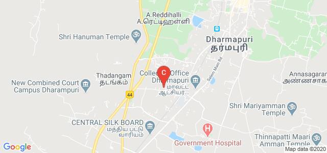 Government Arts College Dharmapuri To Kadathur, Sangampatti, Dharmapuri, Tamil Nadu, India
