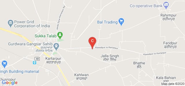 Mata Gujri Khalsa College, Alawalpur to Kartarpur, Kartarpur Rural, Punjab, India