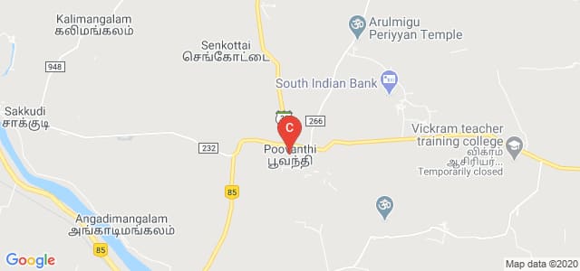 Poovanthi, Sivaganga, Tamilnadu 630611, India