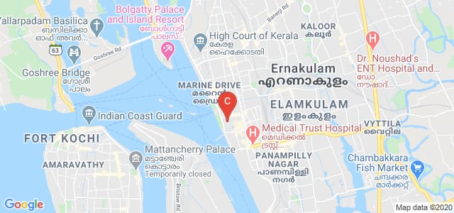 Maharaja's College, subhash bose park, Marine Drive, Ernakulam, Kerala, India