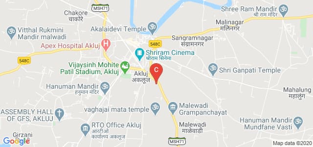 Shankarrao Mohite Mahavidyalaya, Maharashtra Major State Highway 71, Savtamali Nagar, Malewadi, Maharashtra, India