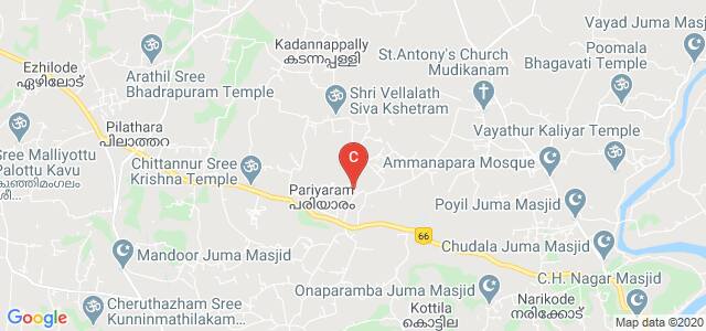 Academy of Pharmaceutical Sciences, Pariyaram, Pariyaram MC Campus Road, Pariyaram, Kerala, India