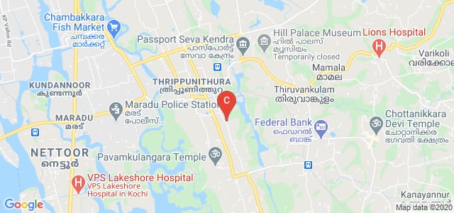 Government College Tripunithura, Market Road, Mekkara, Thrippunithura, Kochi, Kerala, India
