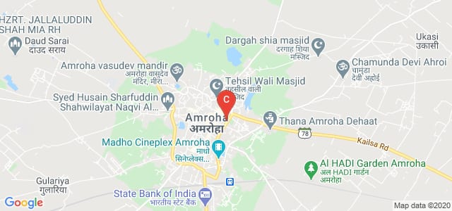 J S Hindu Degree College Amroha, State Highway 78, Katra Ghulam Ali, Amroha, Uttar Pradesh, India