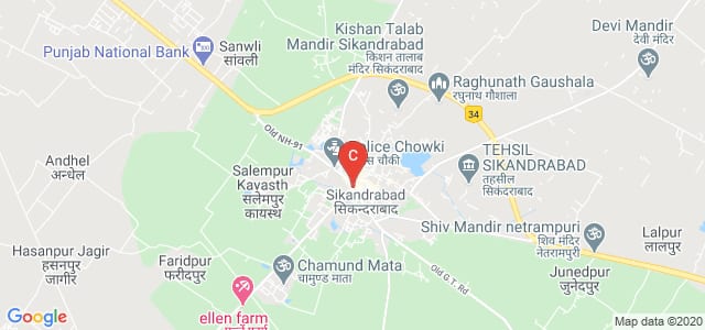 Mahamaya Chameli Devi Degree College Educational Hub, BIRONDI, BLOCK & TAHSIL, Teacher Colony, Sikandrabad, Uttar Pradesh, India