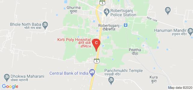 Vindhya Kanya Post Graduate College. M. A., Amarati, Robertsganj, Sonebhadra, Uttar Pradesh, India